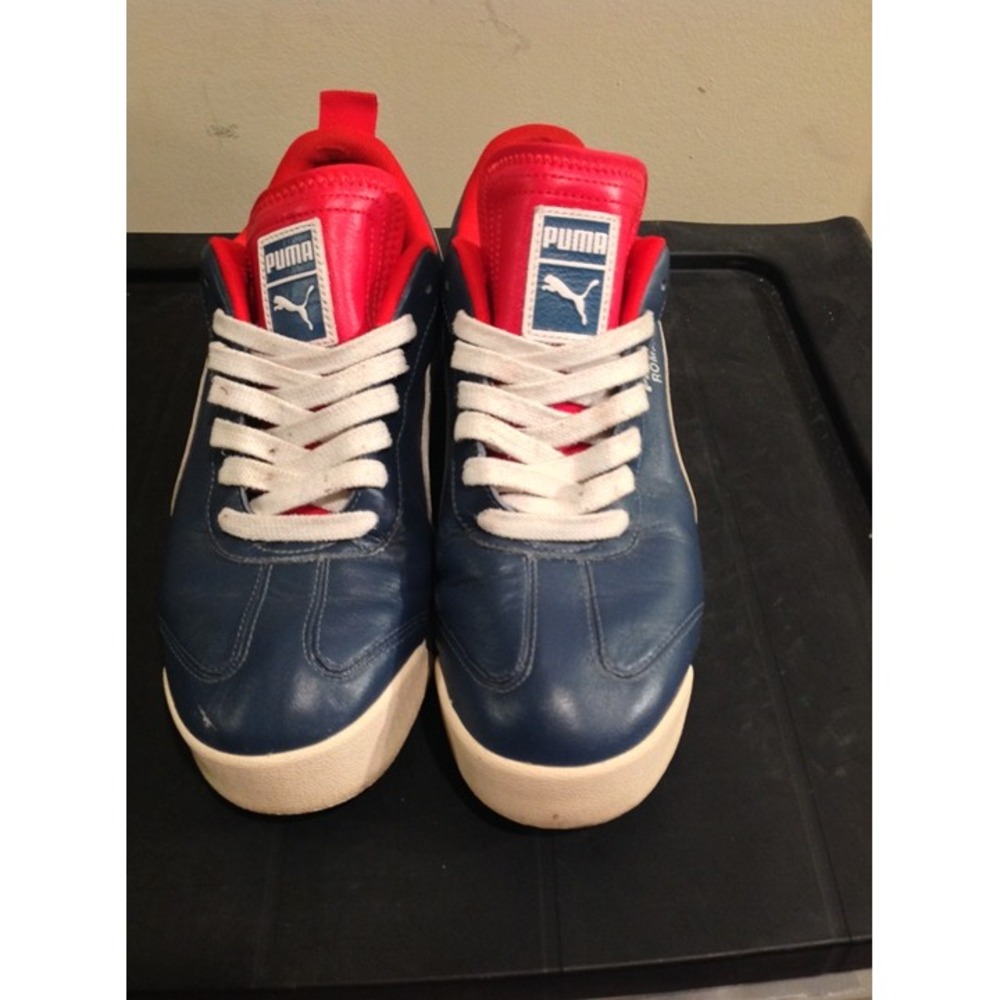 Puma Roma Blue Sneakers Size 10